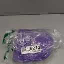 PINSV Women Plus Size Summer Casual T Shirt Dresses Short Sleeve Tunic Dress with Pockets Purple 5XL