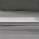 Baseboarders Basic Series 3 ft (36 in) Galvanized Steel Slip-On Baseboard Heater Cover + Left & Right Endcaps, Rust Resistant, White, for Hydronic Hot-Water Systems