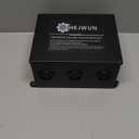 30 Amp Transfer Switch for RV, Metal Housing with Adjustable Delay Timer, Automatic Transfer Switch for Inverter Generator Shore Power