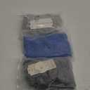 3 Pack Urine Bag Shorts for Men, Ostomy Drainage Bag Underwear, Incontinence Care Trousers, Catheter Bag Shorts, M (Gray/Dark Gray/Blue for Men)