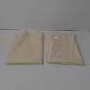OWENIE Sheer Curtains 63 inch Length 2 Panels Set, Rod Pocket Voile Fimly Sheer Drapes for Living Room/Bedroom, 2pcs, Each 42" W x 63" L, Cream