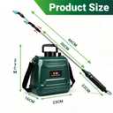 Battery Powered Sprayer 4 Gallon Powerful Electric Weed Sprayer Pump Garden