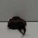 Clip in Bangs 100% Real Human Hair, Darkest Brown French Fake Bangs, Bangs Hair Clip & Clip On Bangs for Women, Fringe with Temples, Natural Blend