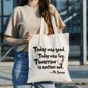 Cute Canvas Tote Bag, Cancer And Disease Encouragement Tote Bag, Inspirational Gifts, Canvas Totes Bags For Women, Reusable