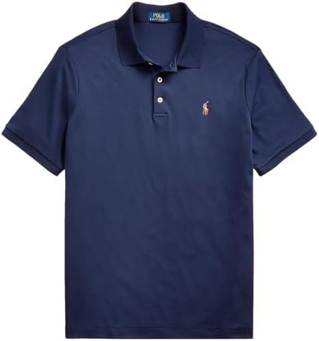 Polo Ralph Lauren Men's Short Sleeve Knit Pima Polo XXL Navy Polo Ralph Lauren Men's Short Sleeve Knit Pima Polo XXL Navy