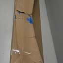 Outdoor Electric Patio Heater, 34-inch 1500W Infrared Tower Heater with Instant Heating, Tip-Over & Overheat Protection, IPX5 Waterproof Space Heater for Patio Garage Workshop Indoor & Outdoor Use (Standard)