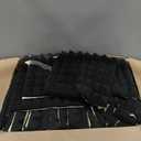 48 Pack Pyramid Sound Proof Foam Panels for Walls with Updated Self-Adhesive 2"X12"X12" High Density Acoustic Panels Sound Absorbing Fast-Expanding Soundproof Wall Panels for Gaming Studio Decor-Black