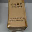 Briful Fake Hanging Flowers 2 Pack 25.6" Artificial Morning Glory Silk Floral Bush Faux Hanging Vine Plants Outdoor Fake Flowers for Home Office Outside Planter Porch Patio Yard Garden Decor(White)