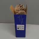 MIULEE Decorative Linen Check Euro Shams Throw Pillow Covers Neutral Farmhouse Vintage Pillow Covers 22x22 Set of 2 Boho Modern Winter Home Decor for Sofa Couch Bedroom Cushion Light Brown