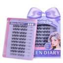 MLEN DIARY Lash Clusters 60PCS Natural Eyelash Clusters C Curl Wispy DIY Eyelash Extensions 11-12mm Soft & Light Eyelash Clusters Korean Manga Style (Shining Star)