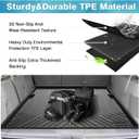 Mixsuper Custom Fit for Cargo Liner 2003-2017 Ford Expedition/Lincoln Navigator (No EL or L Models) Behind The 2nd Row Seats All Weather Rear Cargo Trunk Floor Mat