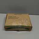 Matte Black Bathroom Sink Faucet, Hurran 4 inch Bathroom Faucets for Sink 3 Hole with Pop-up Drain and Supply Lines, Stainless Steel 2-Handle Faucet for Bathroom Sink Vanity RV Restroom