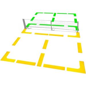 Marker Kit for Pickleball Courts- Pickleball Court Marking Kit - Temporary Pickle Ball Markers to Line Court Boundary 