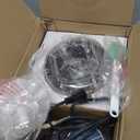 La Reveuse Food Processor,Electric Food Chopper with 7-Cup (1.7L) Glass Bowl, 4 Bi-Level Blades for Chopping,Grinding,Mincing,Whisking,Meal Prep,300W,Blue