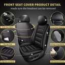 IKABEVEM Car Seat Covers Custom for Ford Transit 150/250/350 2015-2024