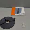 Snowkids Cat 8 Ethernet Cable 25 FT, Braided Heavy Duty High Speed Internet/LAN/Network Cable, 40Gbps 2000Mhz, Indoor and Outdoor Flat Patch Cord RJ45 Connector for Gaming, PC, Modem, Router