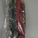 JOYIN 24 PCS Christmas Kraft Bags Holiday Paper Goody Gift Bags with Handles for Xmas Gifts Wrapping Party, Giant Gifts Decorations, Classrooms and Party Favors (Red+Green, 8.27" x 5.91" x 3.15")