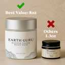 Earth Guru XL 8 OZ Whipped Beef Tallow for Skin,100% Natural Beef Tallow and Honey Balm, Face Moisturizer & Body Lotion Cream, Grass-Fed & Finished, Sebo De Res Para La Cara, Organic Olive Oil, Manuka