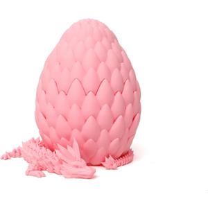 3D Dragon Egg - Purple and Pink - Easter Egg with Flexible Dragon, Large 3D Printed Gift,Figurine Decor, Executive Desk Toy(12" Dragon) 3D Dragon Egg - Purple and Pink - Easter Egg with Flexible Dragon, Large 3D Printed Gift,Figurine Decor, Executive Desk Toy(12" Dragon)