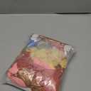 Pink Birthday Party Decorations, Dusty Pink Sand Confetti Rose Gold Balloons Happy Birthday Banner Fringe Curtains Butterfly Hanging Swirls Circle Dots Tassels Pompoms for Women Girls Party Supplies