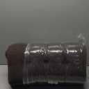 Bench Cushion 36 Inch - Chenille, High-Density Memory Foam, Non-Slip Bottom, Soft Durable Indoor Tufted Long Seat Cushion for Window Garden Furniture (Deep Brown, 36x14x4 Inch)