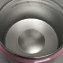 Pawtong 12oz Insulated Vacuum Food Jar with Buckle Lid Wide Mouth Soup Thermo for Hot Food Kids Leakproof Stainless Steel Lunch Container (Gradient Pink, 12OZ)