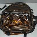 Clear Backpack,Clear Backpacks for School Heavy Duty See Through Bookbag Waterproof Backpack for Men Women (Large-15.5in)