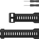 Sports Silicone Strap Compatible with T-Rex Pro Smart Watch Band Replacement Watchband Compatible with T-REX (Black)