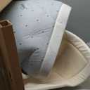 Loartee Coral Velvet Crawling Rugs & Play Mat (5'11"x6'7", Beige) for Toddler & Yoga