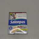 Salonpas Maximum OTC Strength Lidocaine 4% Pain Relieving Flex Patch, Apply for Up to 8 Hours, Unscented, Thin, Flexible, Lightweight, Patch Stays in Place, 6 Patches