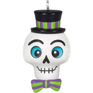 Hallmark Keepsake 1" Mini Halloween Ornament 2025, Spooky Little Skull, Halloween Decorations