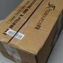 ProsourceFit Acupressure Mat and Pillow Set for Back/Neck Pain Relief and Muscle Relaxation (Large, Pink/White)