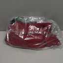 ABYOVRT Women Formal Dresses Sleeveless Bodycon Ruched High Slit Sexy Maxi Dress Cocktail Prom Wine Red,S