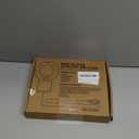 500W Utility De-Icer with Thermostat, Durable Cast Aluminum Submersible Water Heater for Bird Bath, Chicken Water, Livestock Tank, 9.8ft Cord, Black