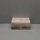 ROBOTIME Wooden Play Food Sets for Kids Kitchen, 14 PCS Toy Food Pretend Play Picnic Basket with Fruits, Desserts, Drinks & Utensils, Play Kitchen Food for Indoor & Outdoor Camping Fun, Ages 3+