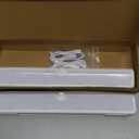 Amazon Basics LED Motion Sensor Light Bar, USB/Battery Operated, 250 Lumens, 12 Inches, Swivel, Under Cabinet Lighting for Closet, Kitchen, 2-Pack, White