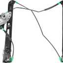 Front Passenger Side Power Window Regulator Without Motor Replacement for BMW E46 323i 325i 325xi 328i 330i 330xi 1999 2000 2001 2002 2003 2004 2005, Sedan Wagon, Right, 740-485