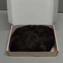 LONAI Retro Brown Wig 50s 60s 70s Wig with Bangs for Women Synthetic Hair for Halloween Costume Party (shoulder Length)