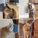 Kingtree Cat Corner Scratcher Self Groomer with Catnip, 2 Pack Softer Cat Face Scratchers Wall Corner Grooming Massage Combs for Long & Short Fur Cats