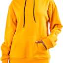 Bioworld Garfield Long Sleeve Men's Orange Cosplay Hoodie (M)