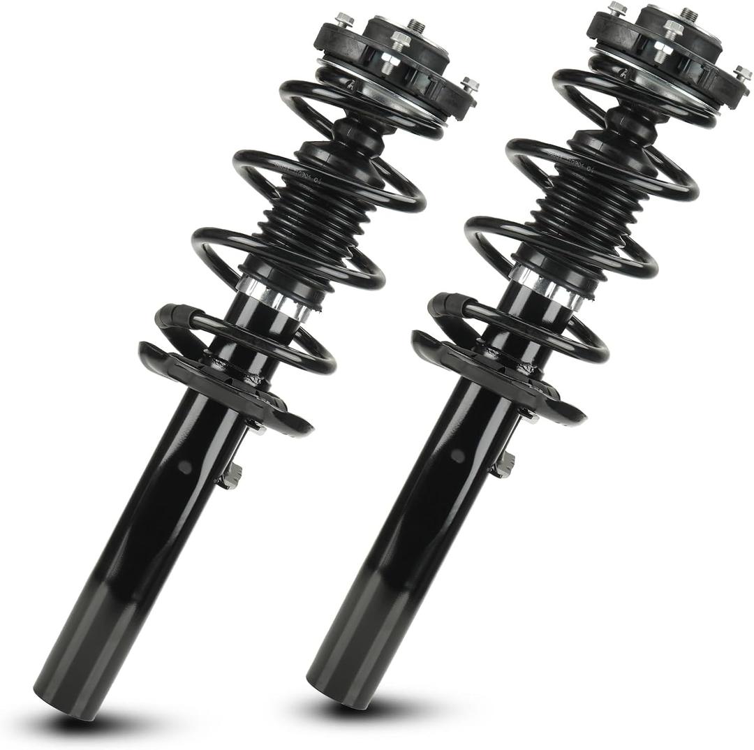 172311 Front Complete Strut Spring Assembly Shock Absorbers Fit for Volkswagen Jetta 2005-2017/ Golf 2010-2014/ Beetle 12-17/ Eos 07-11/ Passat 06-17/ CC 09-17, for Audi A3 2006-2013, 2PCS