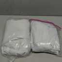 NICETOWN Room Darkening Curtains for Living Room - Easy Care Solid Thermal Insulated Grommet Panels/Drapes for Bedroom (2 Panels, 52 by 84, Greyish White)