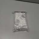 6Pcs Retro Winter Snowman Wooden Decoration Christmas Black White Table Centerpiece with Plaid Ribbon Xmas Rustic Farmhouse Tired Tray Blocks for Home Mantel Fireplace Tabletop