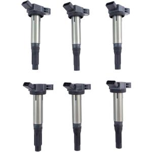 TRQ Ignition Coil Set Compatible with 06-18 Lexus 05-19 Toyota