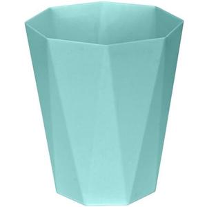 ZXJ Small Trash Can - 1.8 Gallon - Green - Waste Basket - Garbage Bin Bathroom,Kitchen,Office,Dormitory,Camping,Kids Room