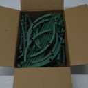 36Packs Plant Support Stake Half Round Plant Support for Indoor Plants, Stackable 3 Tier Garden Flower Support, Plant Rings for Tomato,Monstera, Peony, Hydrangea, Climbing Plants