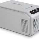 WAA Mini Fridge Cooler Portable 12V Refrigerator, 16 Quart 15L Beverage Fridge with Intelligent Control Panel, Small Refrigerator for Office Car Camping -4-68