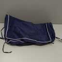 MIULEE 19 x 19 x 3 Inch Outdoor Chair Cushions,Waterproof Seat Cushions for Patio Furniture Garden with Ties Patio Chair Cushions Set of 2,Navy