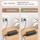 42V for Okai Neon Electric Scooter Charger for Okai Neon Lite EA10 ES10 ES20 ES50B Scooter, AovoPro M365 Pro ES60 EW6 ES80,YADEA KS5 Pro KS1, Macwheel MX1 MX2 for Bird Air M365 Power Supply