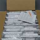 T-SUN 4x4 Post Cap Lights 12 Pack for Vinyl/Wooden Fence Auto Dusk to Dawn Outdoor Waterproof Warm & Cool White Solar Powered Deck/Patio Lighting